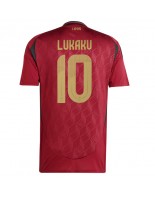 Belgia Romelu Lukaku #10 Hjemmedrakt EM 2024 Korte ermer